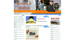 Desktop Screenshot of guvenlikkursuistanbul.com
